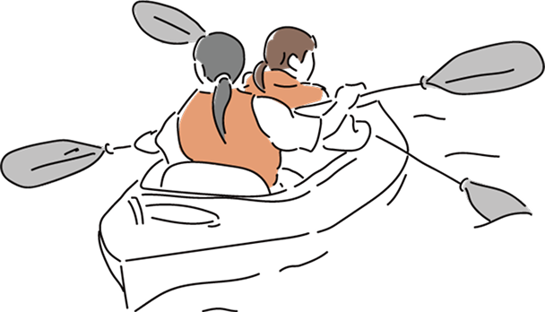 沖縄自然体験 カヤックイメージ