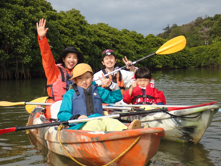 慶佐次川マングローブカヌーツアー(１２月２３日)