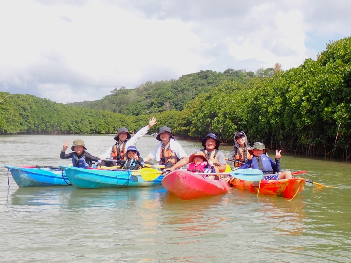 慶佐次マングローブカヌーツアー（８月１６日）