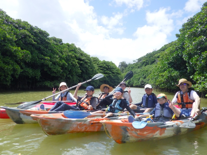 慶佐次川マングローブカヌーツアー（８月２日）