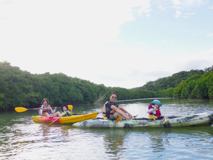 慶佐次川マングローブカヌーツアー(８月２２日)