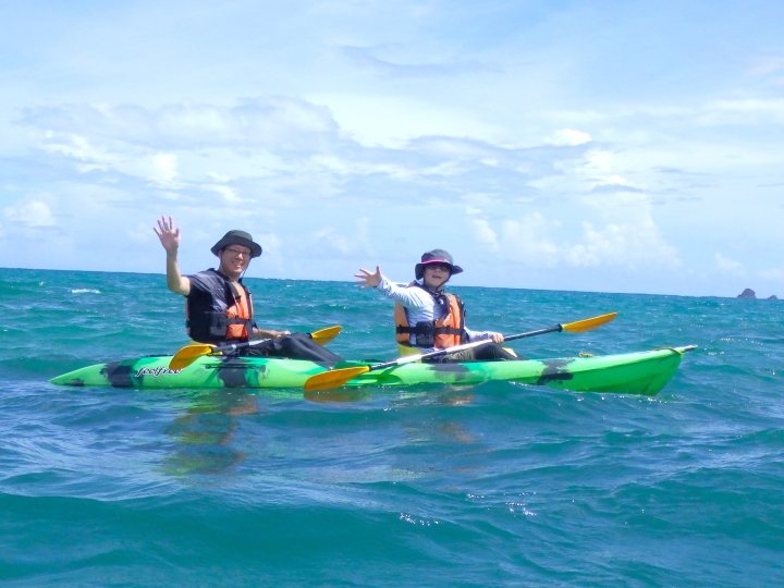 慶佐次川マングローブカヌーツアー（８月３０日）
