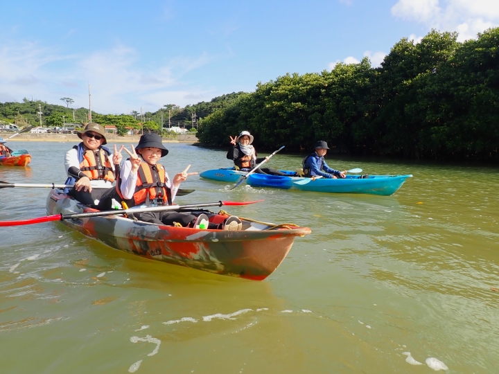 慶佐次川マングローブカヌーツアー(８月４日）