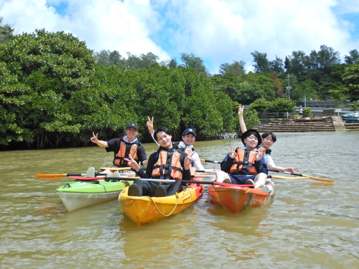 慶佐次川マングローブカヌーツアー（９月１３日）