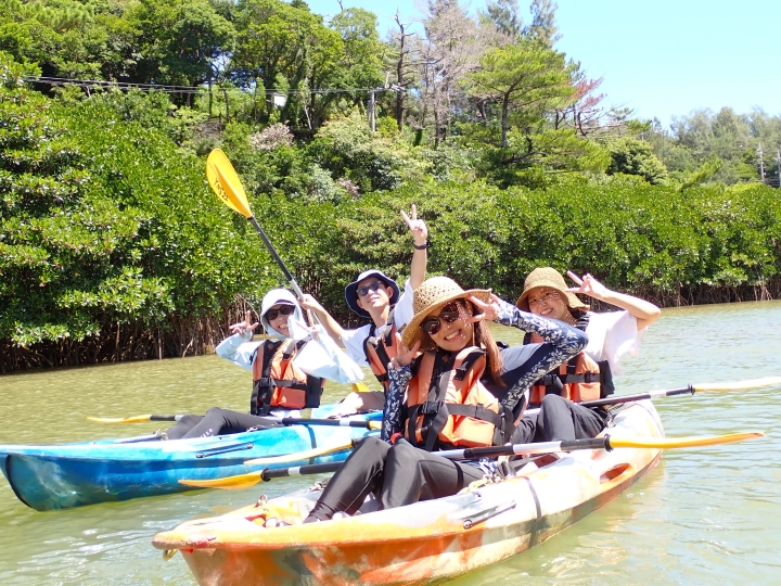 慶佐次川マングローブカヌーツアー（９月１６日）
