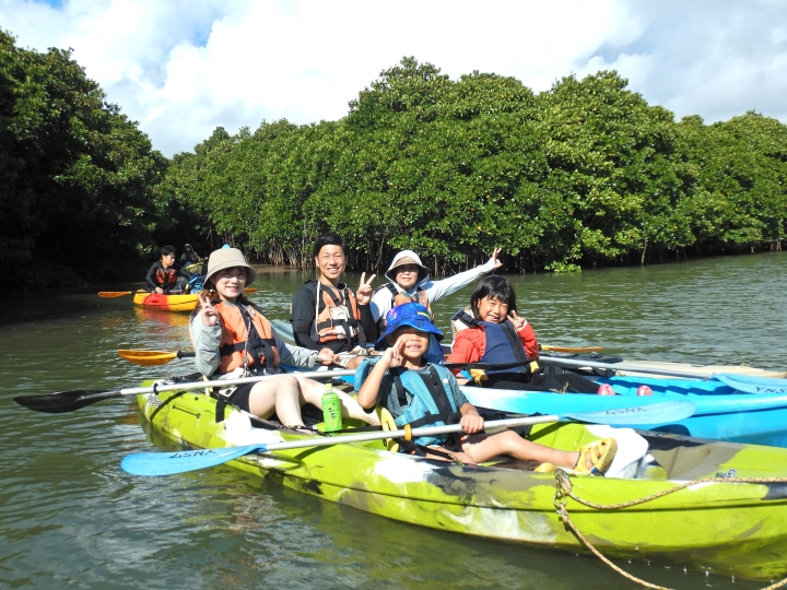 慶佐次川マングローブカヌーツアー(９月２２日)