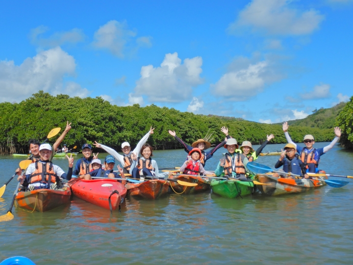 慶佐次川マングローブカヌーツアー(９月２３日)
