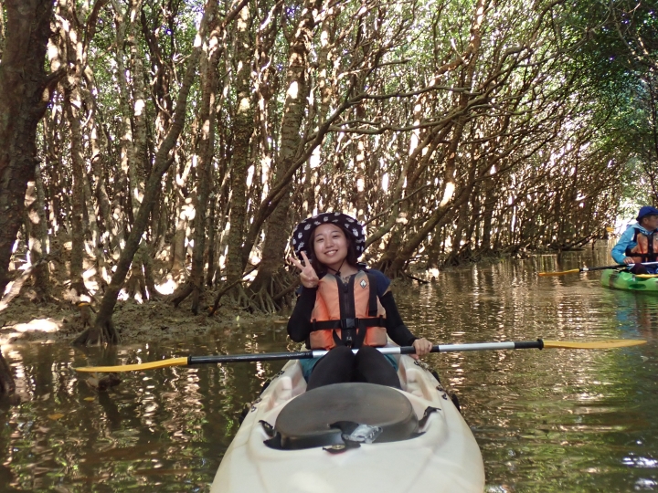 慶佐次川マングローブカヌーツアー（９月２７日）