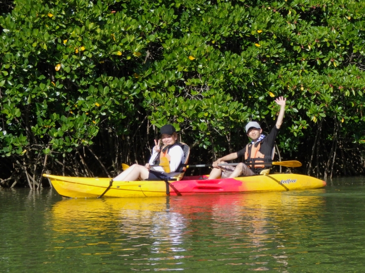 慶佐次川マングローブカヌーツアー(９月６日)