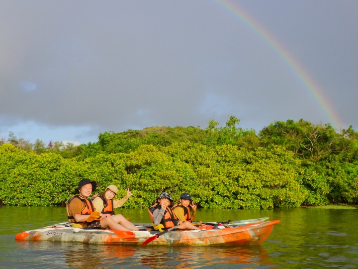 慶佐次川マングローブカヌーツアー(２０２５年９月７日)