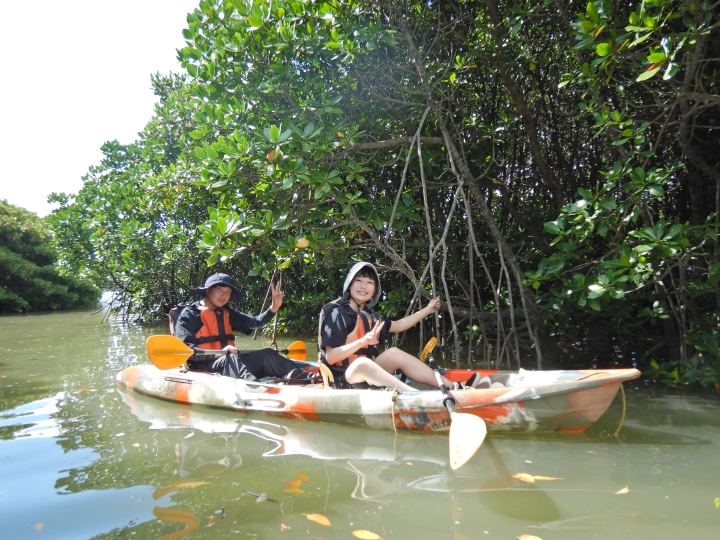 慶佐次川マングローブカヌーツアー(９月１２日)