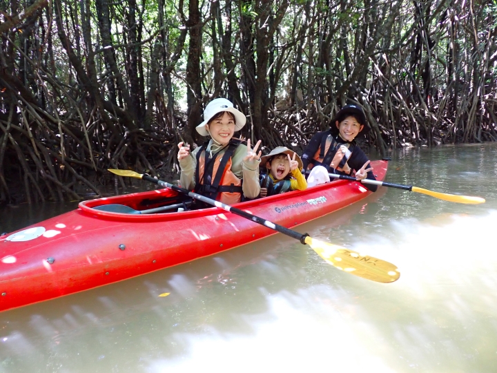 慶佐次川マングローブカヌーツアー（９月１日）