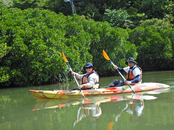 慶佐次川マングローブカヌーツアー（９月１０日）