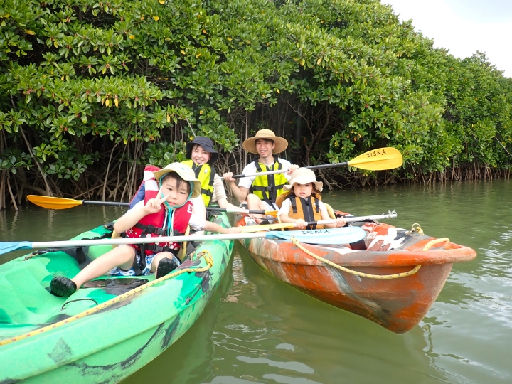 慶佐次川マングローブカヌーツアー（１０月４日）