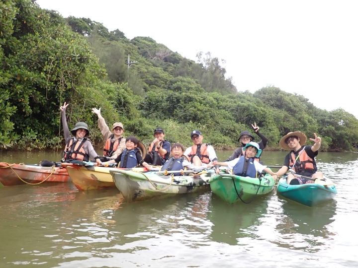 慶佐次川マングローブカヌーツアー（１０月２６日）