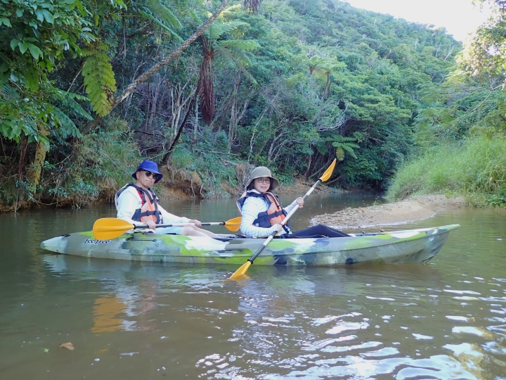 慶佐次川マングローブカヌーツアー(１０月５日)