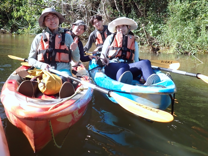 慶佐次川マングローブカヌーツアー(１０月８日)