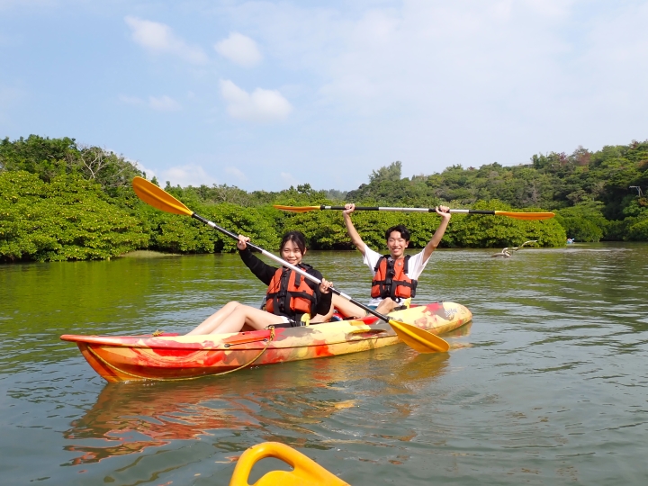慶佐次川マングローブカヌーツアー(１０月９日)