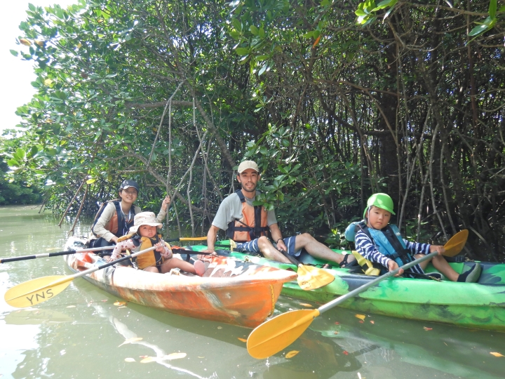 慶佐次川マングローブカヌーツアー(１０月１０日)