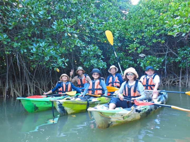 慶佐次川マングローブカヌーツアー（２０２５年１０月６日）