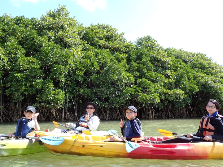 慶佐次川マングローブカヌーツアー（２０２５年９月３０日）
