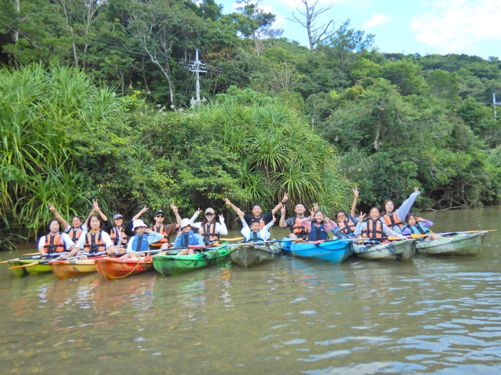 慶佐次川マングローブカヌーツアー（１１月１５日）