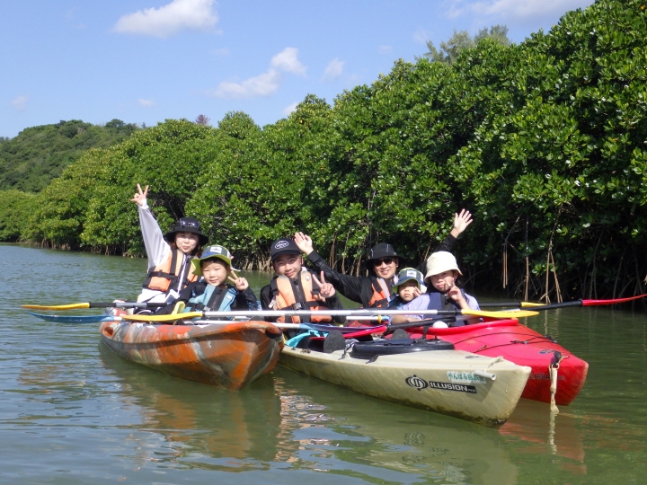 慶佐次川マングローブカヌーツアー(１１月２３日)