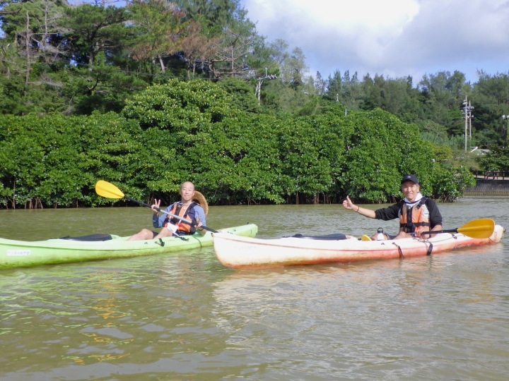慶佐次川マングローブカヌーツアー（１１月１４日）