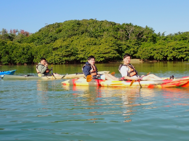 慶佐次川マングローブカヌーツアー（１１月２４日）