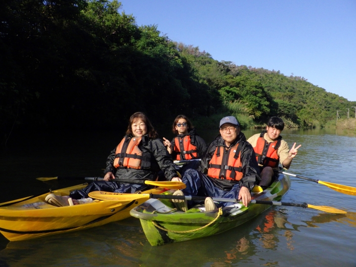慶佐次川マングローブカヌーツアー（１２月６日）