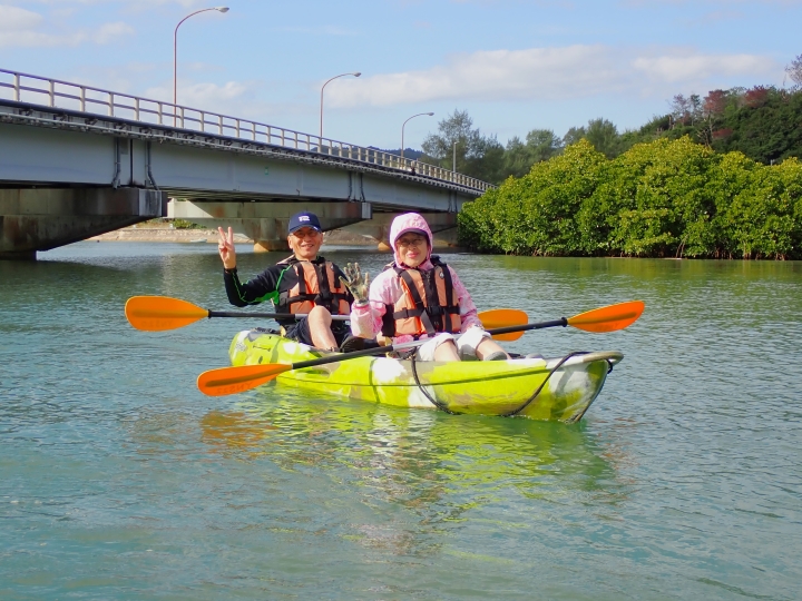 慶佐次川マングローブカヌーツアー（2025年12月7日）