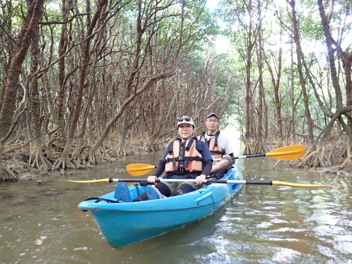 慶佐次川マングローブカヌーツアー（12月15日）