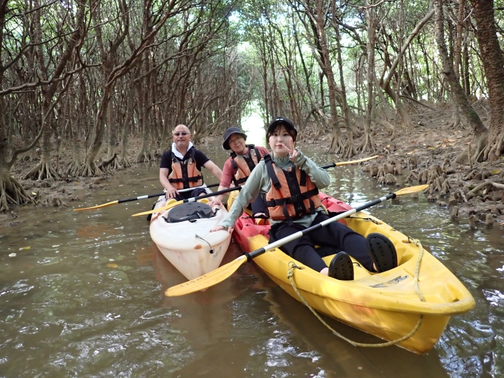 慶佐次川マングローブカヌーツアー(２０２６年１月１７日)