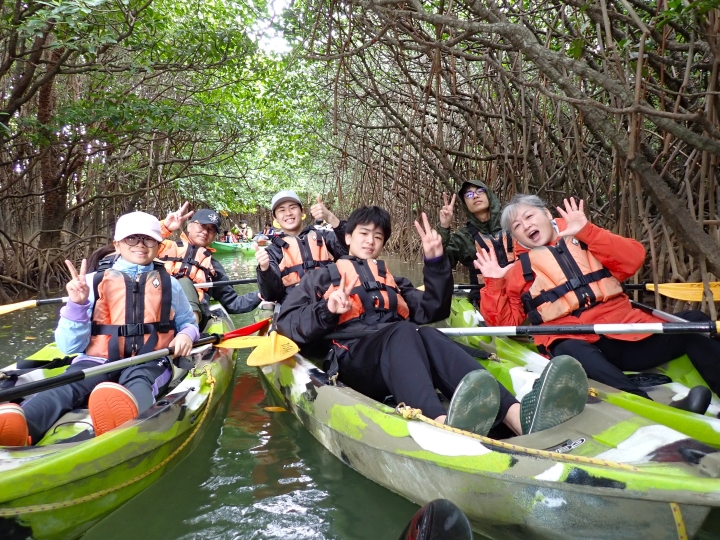 慶佐次川マングローブカヌーツアー(２０２６年２月９日)