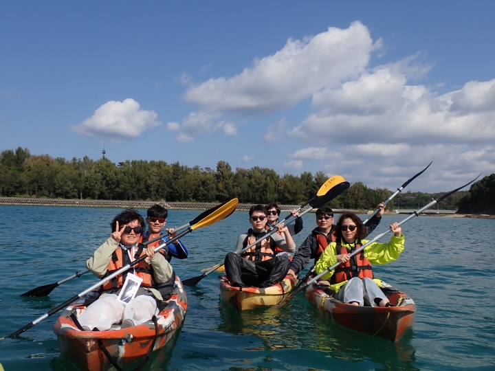 慶佐次川マングローブカヌーツアー(2月4日)