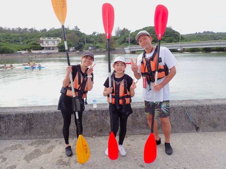 慶佐次川マングローブカヌーツアー(４月２９日)